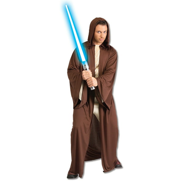 Jedi Knight Adult Luke Skywalker Force Awakens Costume Cloak Cosplay Wars Star